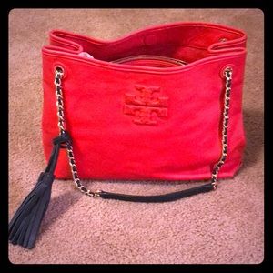 Tory Burch Red shoulder bag
